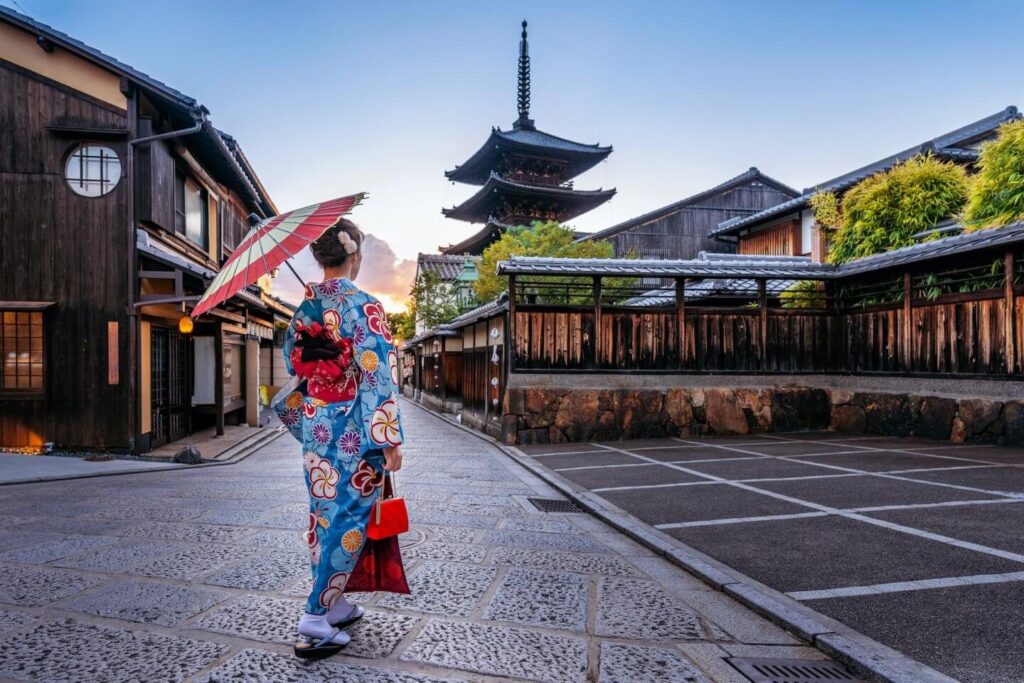 Kyoto and geisha