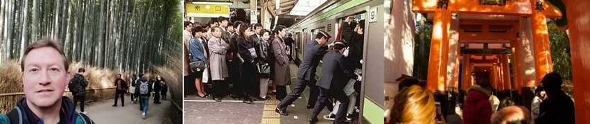 Crowded in Japan