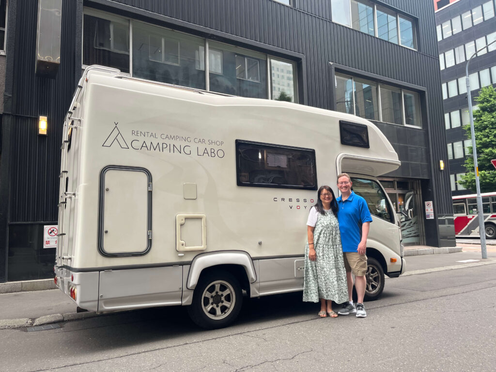 Camping Labo RV rental of Hokkaido, Japan