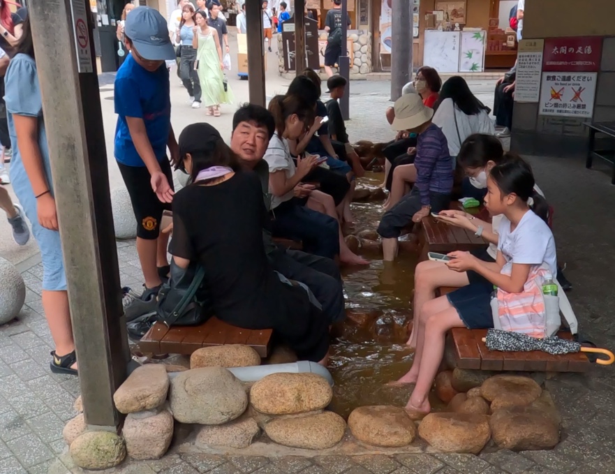 Arima Onsen Village in Kobe, Japan