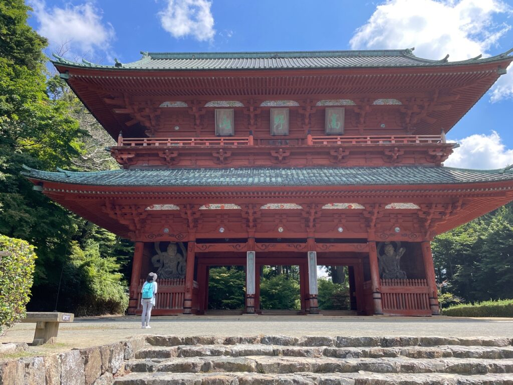 Westside Big Gate to Koya San in Wakayama Japan