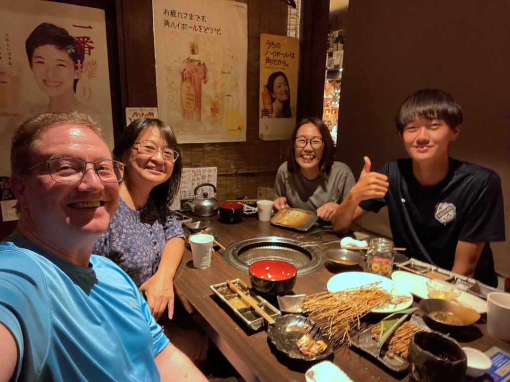 friends at restaurant