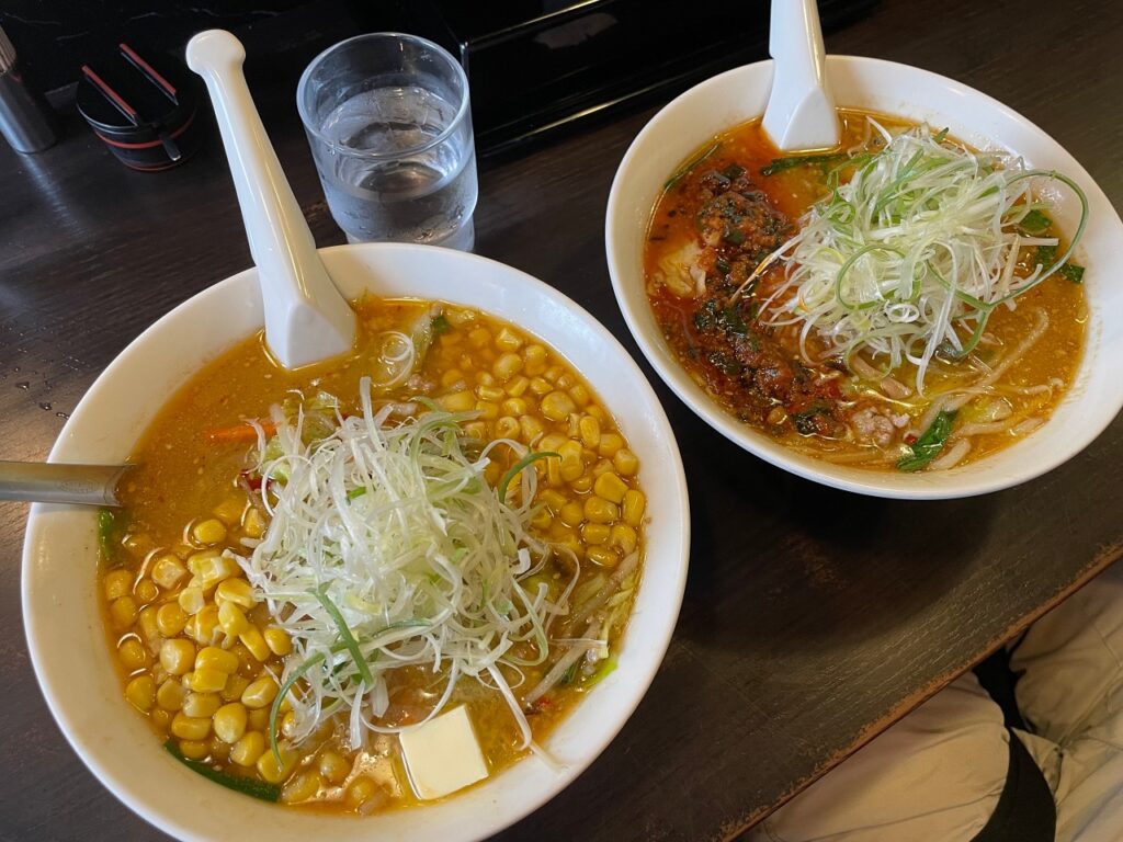 Sapporo ramen 2 bowls