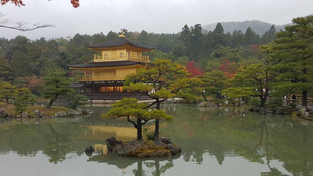 Kinkakuji Temple in Kyoto Japan