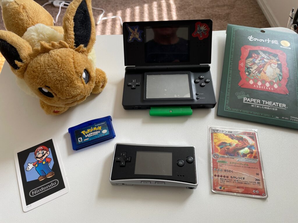 Pokemon and Nintendo goods from Japan