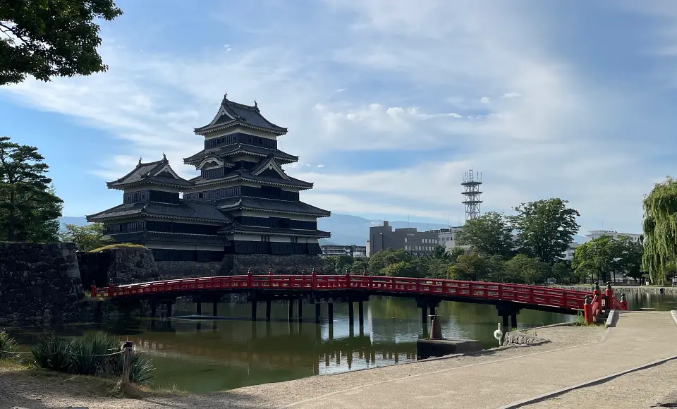 Matsumoto Castle in Nagano Japan