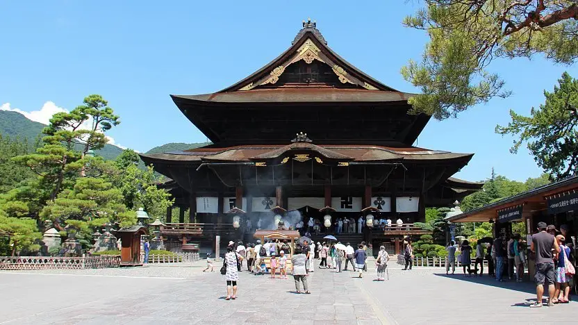 Zenkoji Temple in Nagano Japan