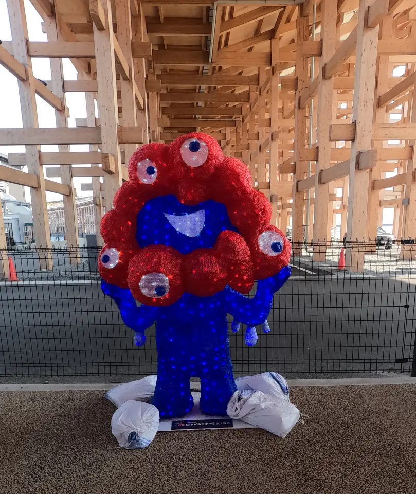 Expo mascot in Osaka Japan