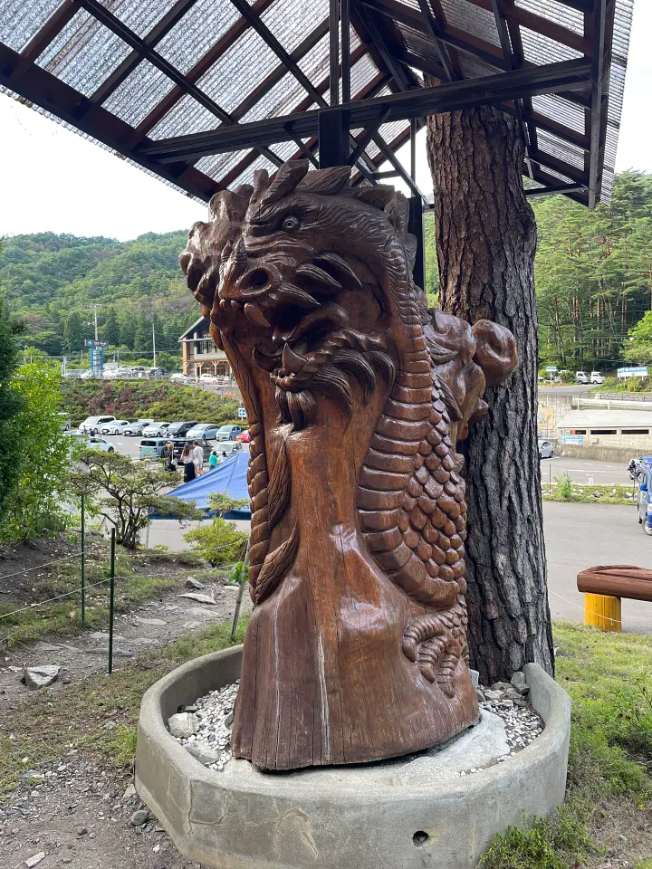 Ryusendo Cave Dragon in Iwate Japan