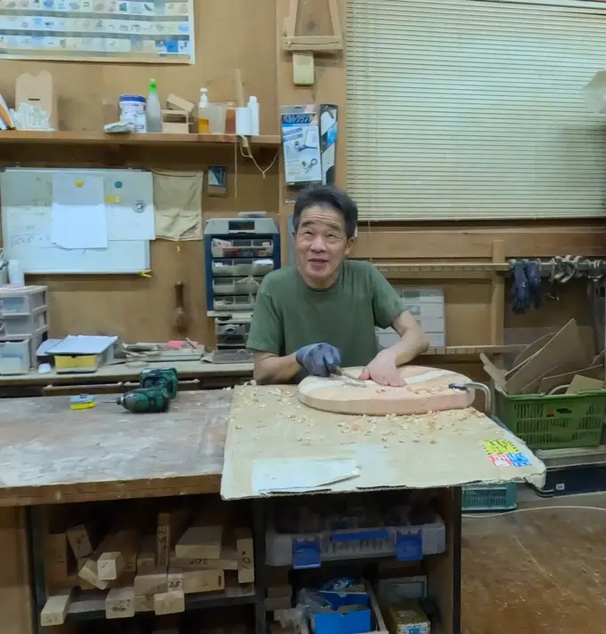 Artisan at GWorks in Wakayama Japan