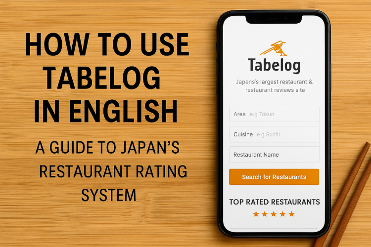 Tabelog food app for finding restaurants in Japan